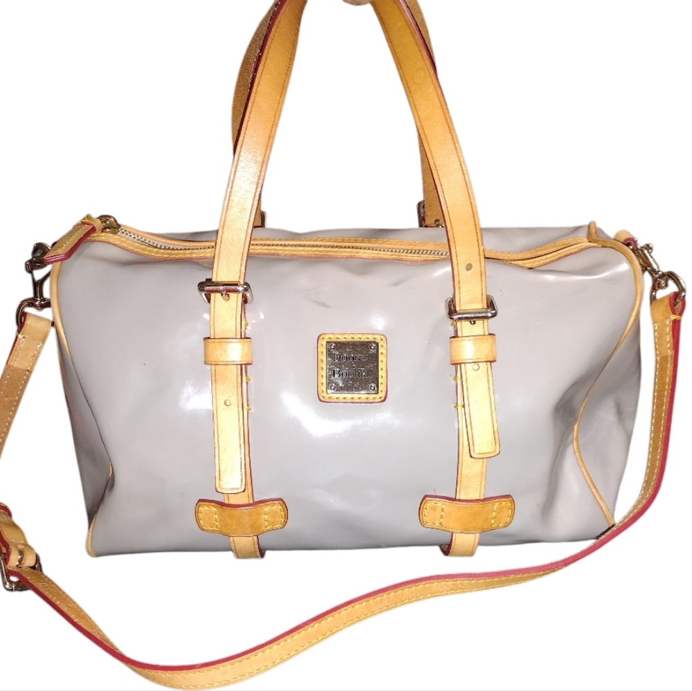 Dooney and Burke Cream and Tan Women's Bag